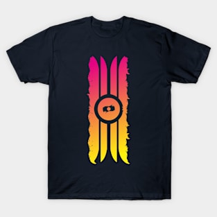 gradient abstrack T-Shirt